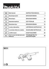 Makita 9031 Instruction Manual