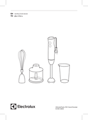 Electrolux UltimateTaste 300 Instruction Book