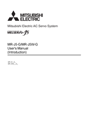 Mitsubishi Electric MELSERVO-J5 MR-J5-G Series User Manual