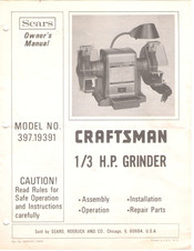 Craftsman 397.19391 Manual