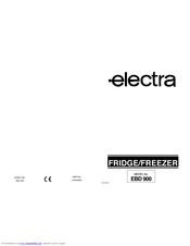 Electra EBD900 Manual