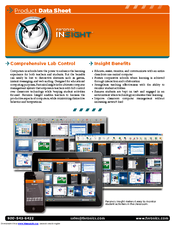 Faronics INSIGHT - DATASHEET 2 Product Data Sheet