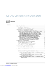Juniper JCS1200 Manual