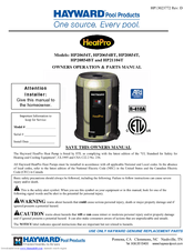 Hayward HeatPro HP21104T Manuals | ManualsLib