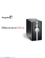Seagate Mirra Personal Server Setup Manual