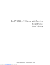 Dell 1355 Color User Manual