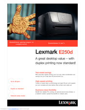 Lexmark 33S0305 Specifications