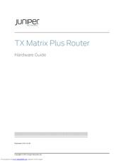 Juniper TX MATRIX PLUS Hardware Manual