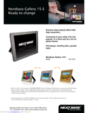 NextBase GALLERY 15-S - User Manual