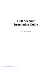 PrimaScan 2600 - Installation Manual