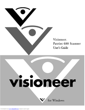 VISIONEER Patriot 680 User Manual