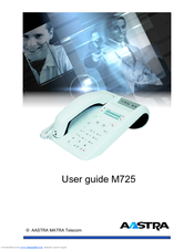 AASTRA M725 User Manual