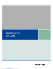 AASTRA 312 RELEASE NOTES User Manual