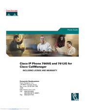 CISCO 7905 Phone Manual