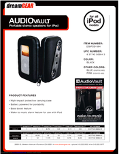 ISOUND AUDIO VAULT Product Features