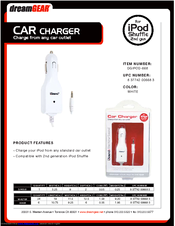 ISOUND CAR CHARGER Product Features