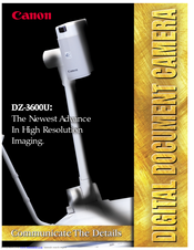 Canon DZ-3600U Brochure & Specs
