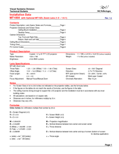 NEC LCDMT1050 Installation Data