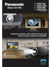 Panasonic PT-DZ6710EL Brochure & Specs