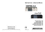 JBSYSTEMS Light CONTROL 5.2 - V1.0 Operation Manual