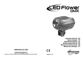 JBSYSTEMS Light LED FLOWER DMX - V2.0 Manual
