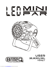 Briteq LED MINI PAR - V2.1 Manual