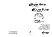 JBSYSTEMS Light SUPER SOLAR WHITE Manual