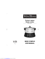WHITE BROWN CV 532 User Manual