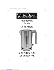 WHITE BROWN DA 973 User Manual