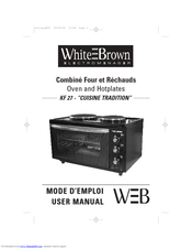 WHITE BROWN KF 27 User Manual