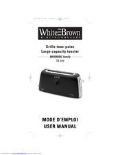 WHITE BROWN TA 654 User Manual