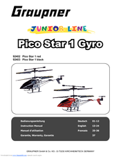 GRAUPNER PICO STAR 1 GYRO Instruction Manual