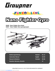 GRAUPNER NANO FIGHTER GYRO Instruction Manual