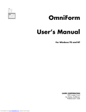 Nuance OMNIFORM 3 User Manual
