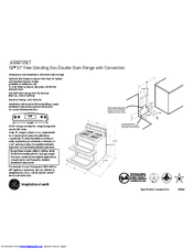 GE JGB870SET Dimensions And Installation Information