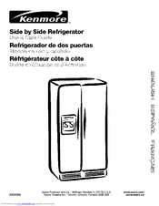 Kenmore 5736 - 25.1 cu. Ft. Refrigerator Use & Care Manual