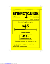 Haier DD350R Energy Manual