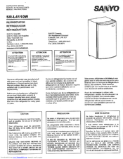 Sanyo SR-L4110W - Commercial Solutions Lab Instruction Manual