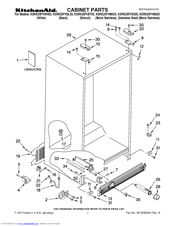 KitchenAid KSRK25FVMS03 Parts List