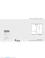 Viking VCSB5421D Series Installation Manual