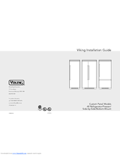 Viking FDRB5361R Installation Manual