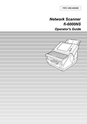 Fujitsu 6000NS - fi - Document Scanner Operator's Manual