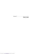 CLIFFORD ARROW 5 Manual