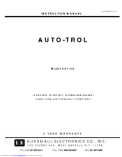 KUSSMAUL AUTO-TROL 091-36 Instruction Manual