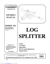 SWISHER LS11534A Owner's Manual