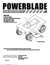 Swisher PowerBlade PBA-6510 Assembly Instructions