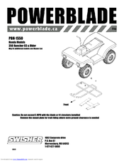 Swisher PowerBlade PBH-1550 Assembly Instructions