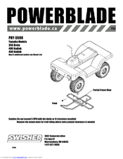 Swisher PowerBlade PBY-5590 Assembly Instructions