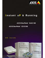 AXIS StorPoint CD E100 Manual