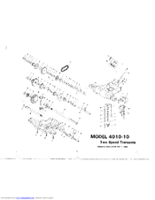 Dana 4010-10 Parts List